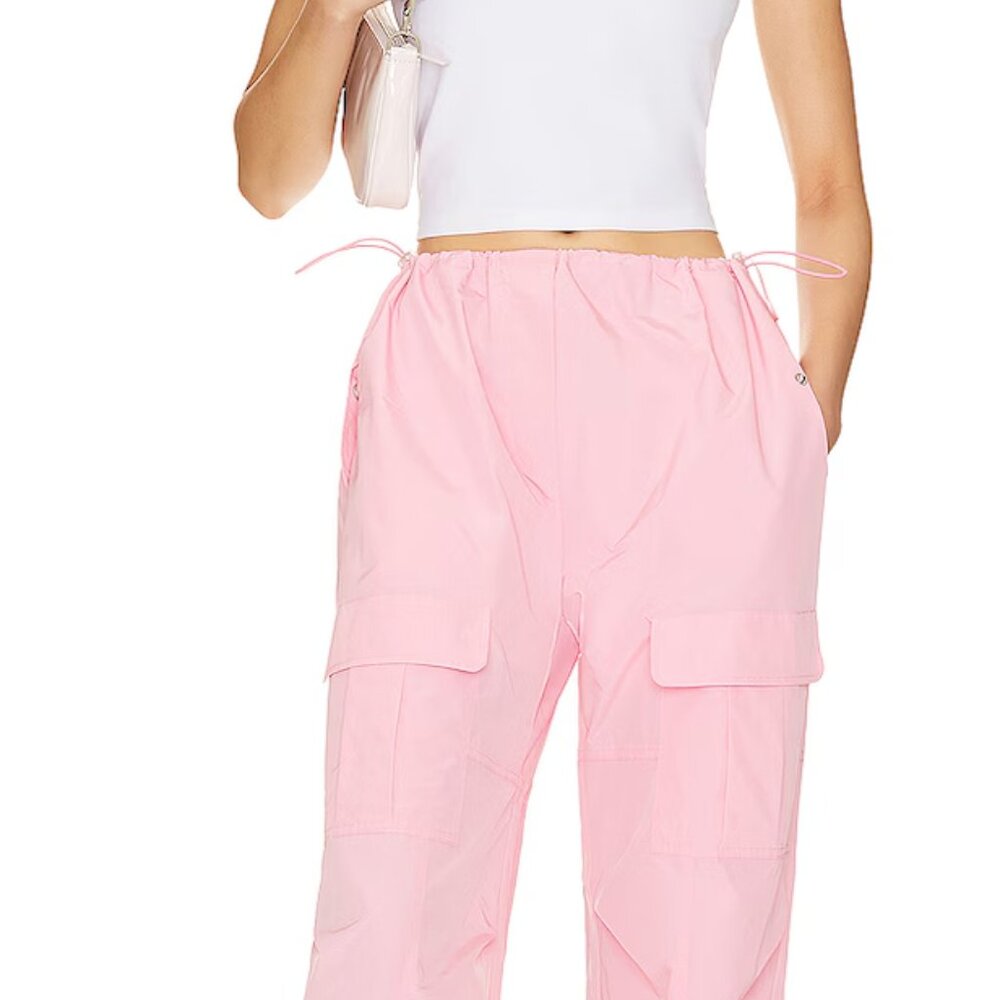 Amanda Uprichard Gage Pants in Pink M
